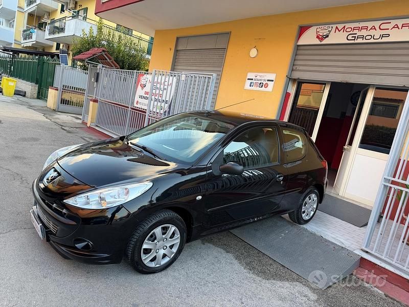 Usata Peugeot 206 60 CV (44 kW) 2009 Nero Berlina