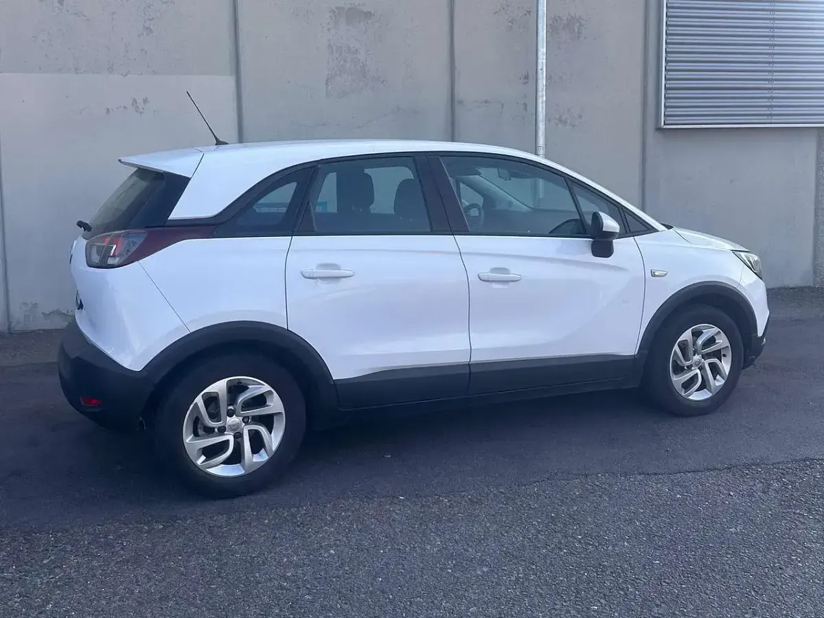 Usata Opel Crossland X 83 CV (61 kW) 2018 Bianco SUV