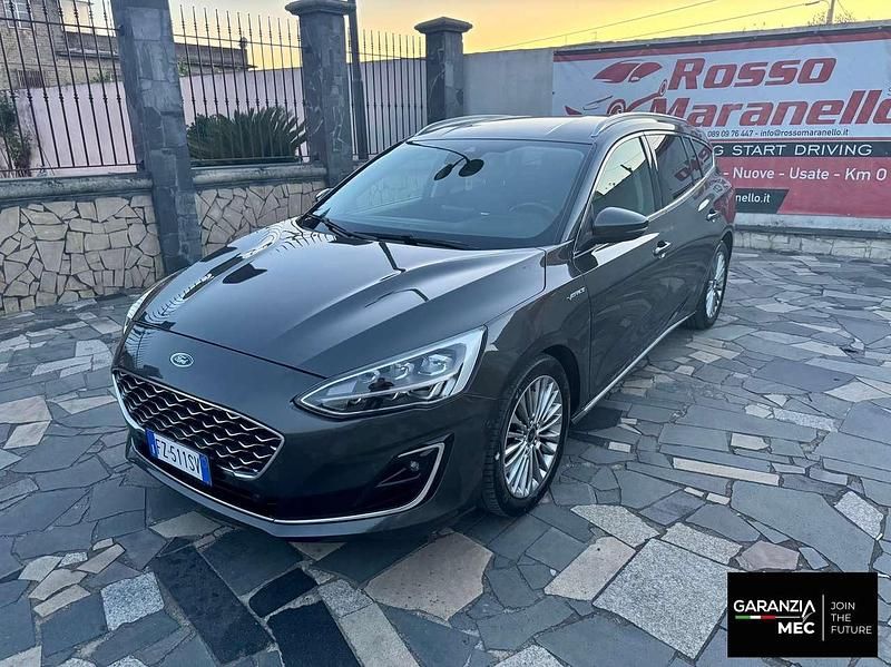 Usata Ford Focus Vignale 120 CV (88 kW) 2019 Grigio Station wagon