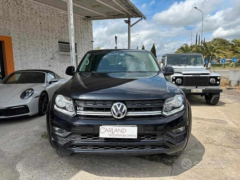 Usata VW Amarok Comfortline 204 CV (150 kW) 2018 Nero Pick-up