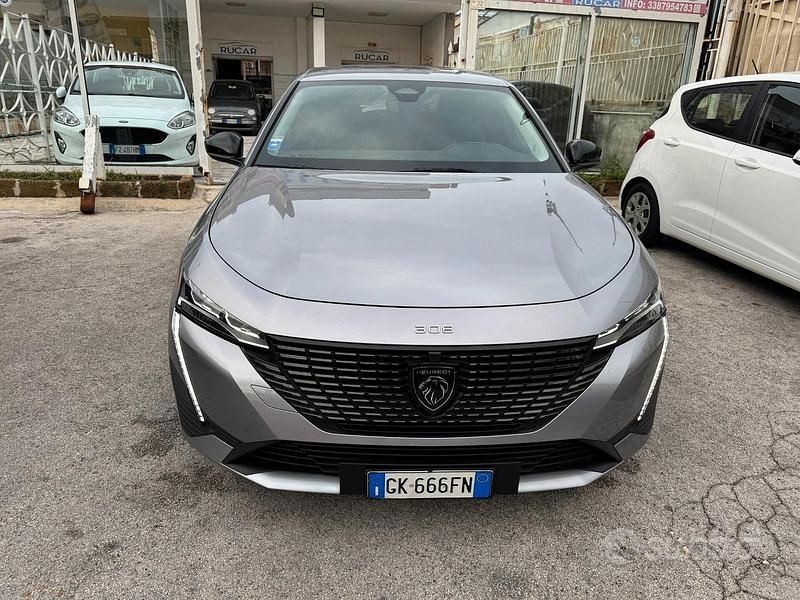 Usata Peugeot 308 Allure 130 CV (95 kW) 2022 Grigio Berlina
