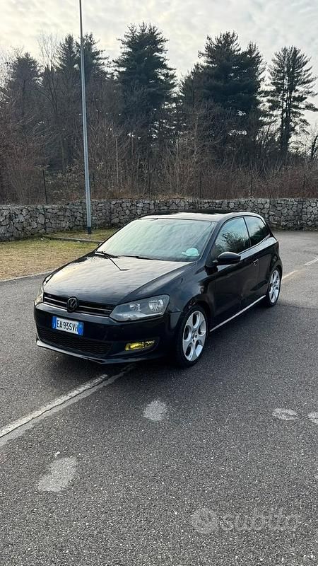 Usata VW Polo 75 CV (55 kW) 2010 Nero Utilitaria