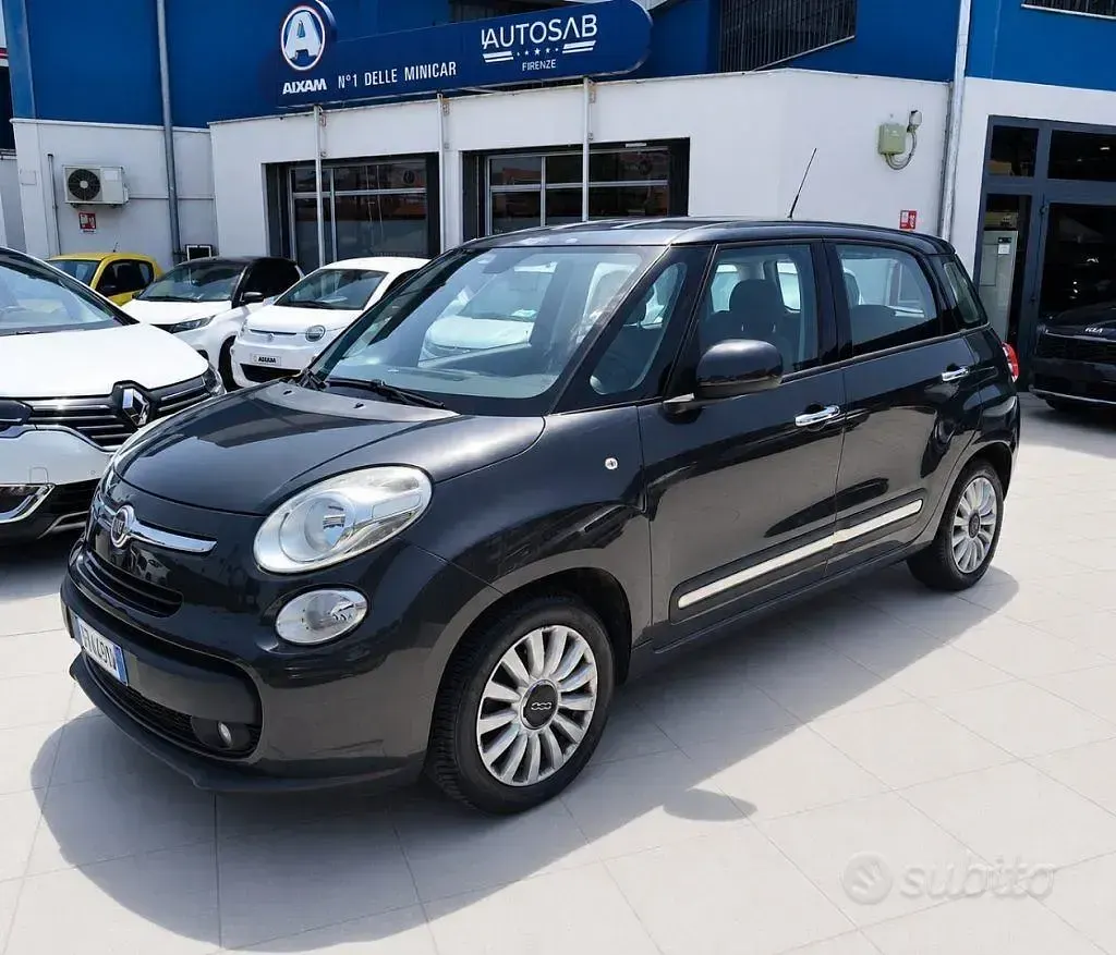 Usata Fiat 500L 95 CV (69 kW) 2017 Nero Monovolume