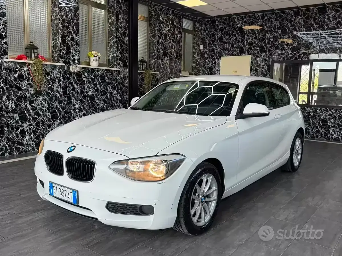 Usata BMW 116 116 CV (85 kW) 2013 Bianco Utilitaria
