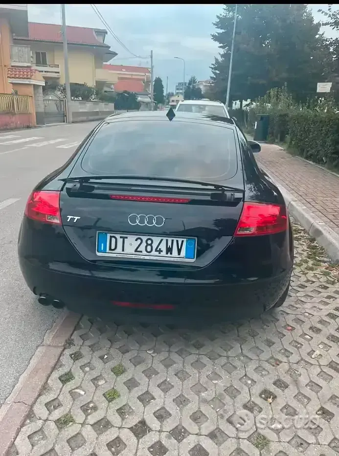 Usata Audi TT S-Line 200 CV (147 kW) 2009 Nero Coupé
