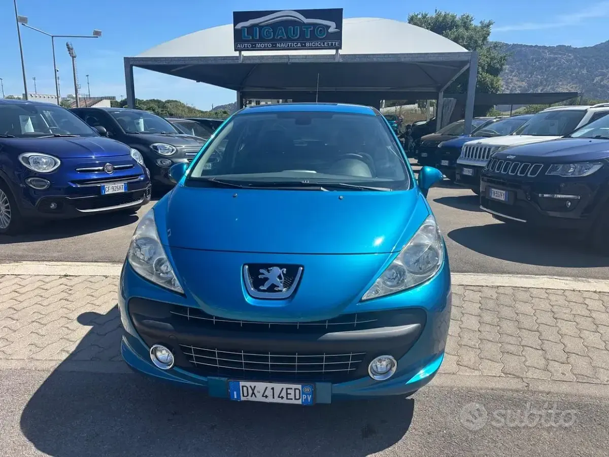 Usata Peugeot 207 Sport 95 CV (69 kW) 2009 Blu Berlina