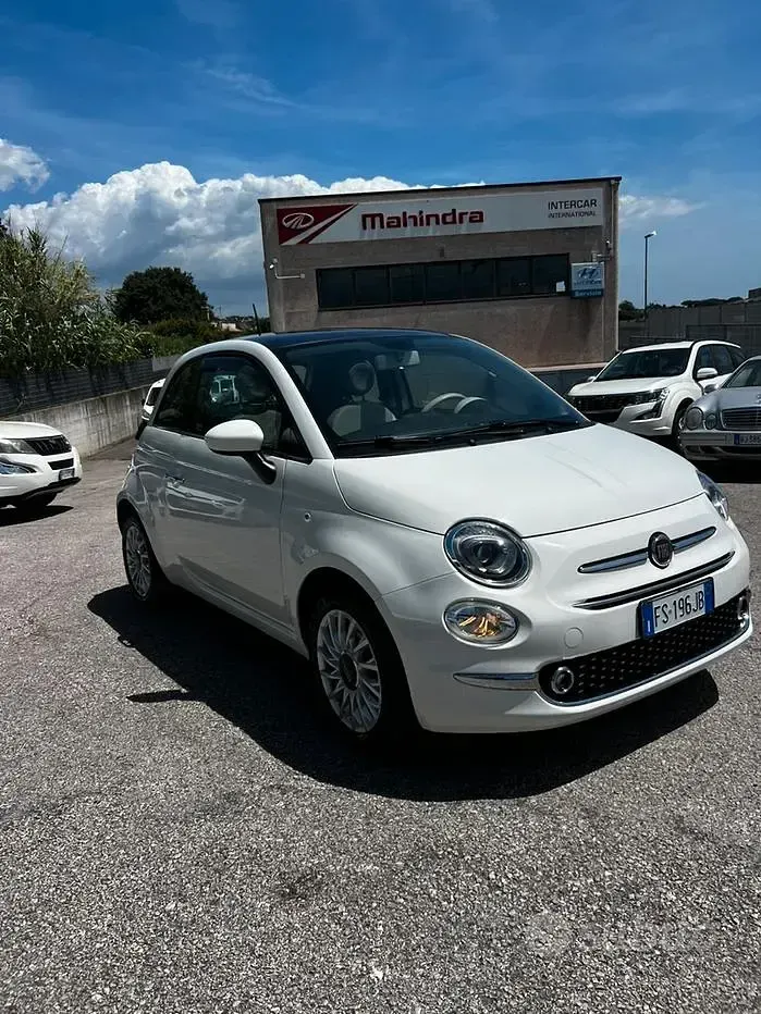 Usata Fiat 500 Lounge 69 CV (50 kW) 2018 Bianco Berlina