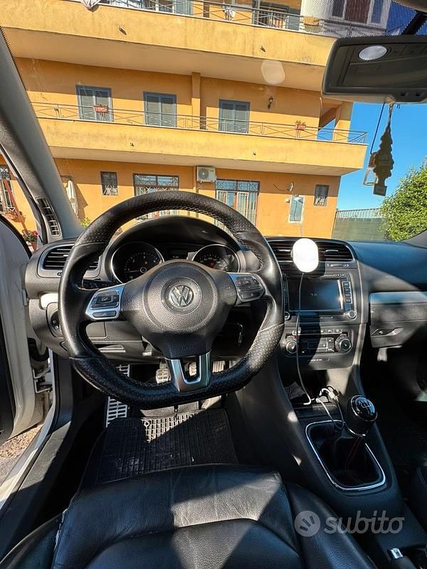 Usata VW Golf VII 2012 Bianco Berlina