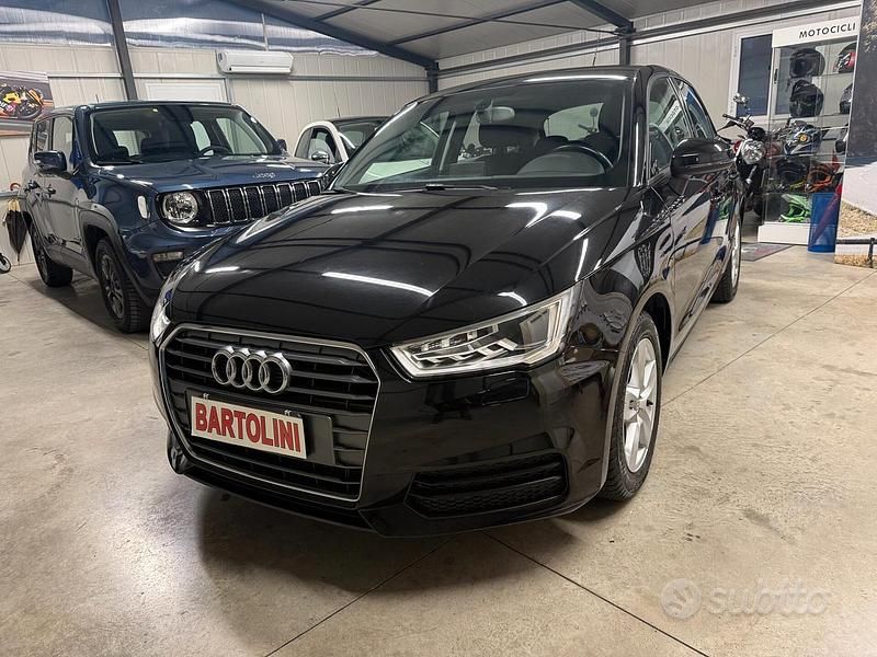 Usata Audi A1 90 CV (66 kW) 2016 Nero Utilitaria
