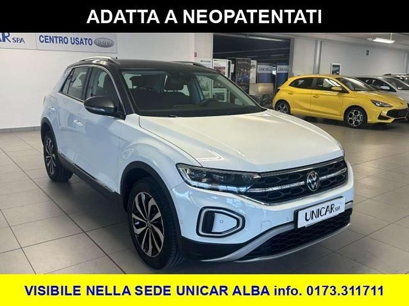 Usata VW T-Roc Style 110 CV (80 kW) 2023 Pure white + tetto black SUV