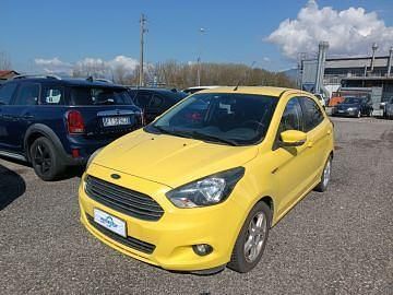 Begagnad Ford Ka Plus Ultimate 86 HK (63 kW) 2017 Gul Halvkombi
