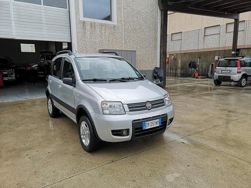 Usata Fiat Panda 4x4 74 CV (54 kW) 2009 Argento Utilitaria