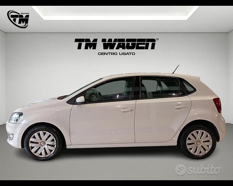 Usata VW Polo Comfortline 75 CV (55 kW) 2012 Bianco Utilitaria