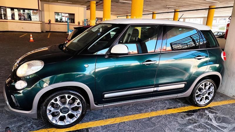 Verde Usata 2014 Fiat 500L Trekking Monovolume | 5800 € (Ottimo prezzo) - Immagine 1/4