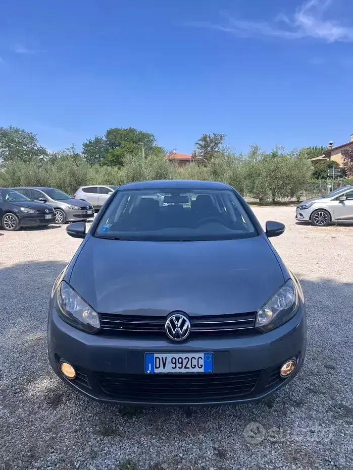 Usata VW Golf VI 110 CV (80 kW) 2009 Grigio Utilitaria
