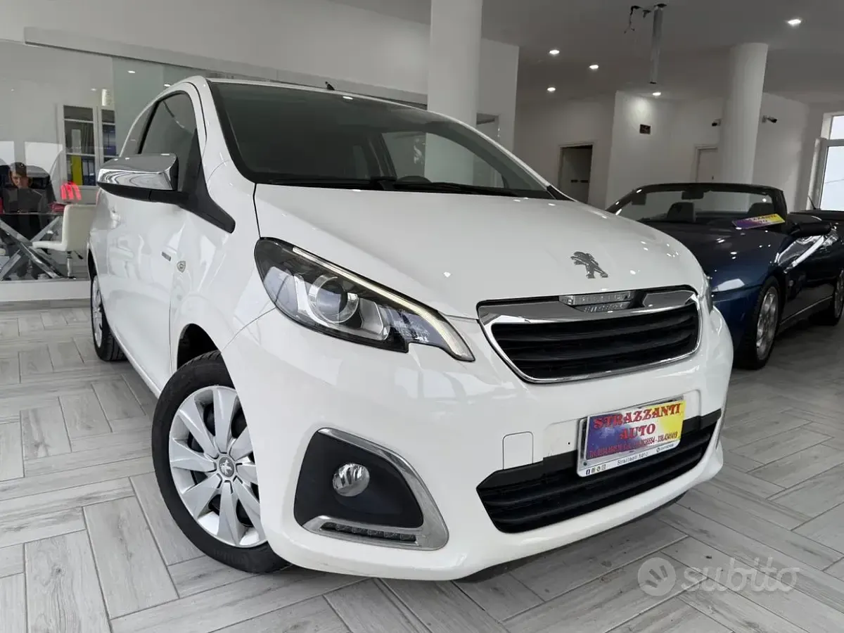 Usata Peugeot 108 Allure 72 CV (52 kW) 2021 Bianco Berlina