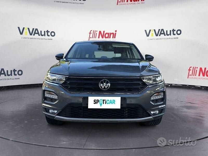 Usata VW T-Roc Style 110 CV (80 kW) 2021 Grigio SUV