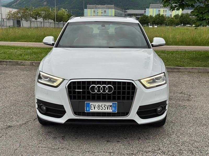 Usata Audi Q3 S-Line 140 CV (102 kW) 2014 Bianco SUV