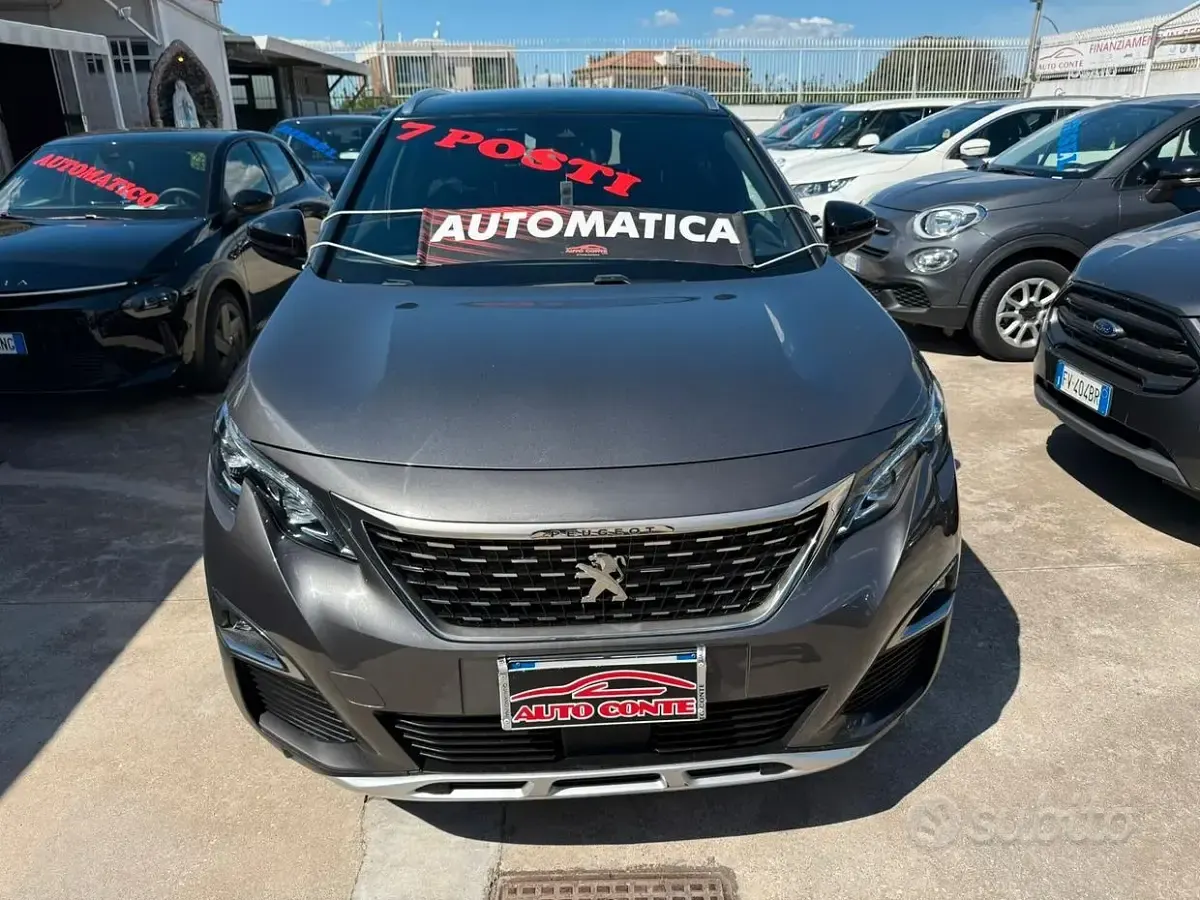 Usata Peugeot 5008 GT-line 120 CV (88 kW) 2017 Grigio Station wagon