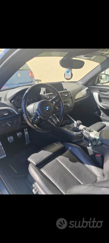 Usata BMW M235 M Performance 400 CV (294 kW) 2014 Blu Coupé
