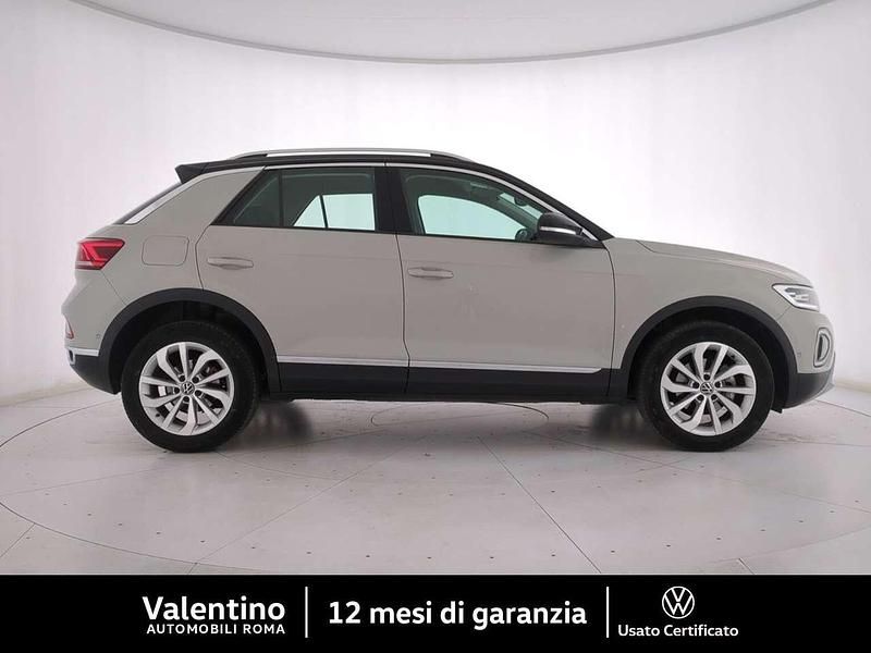 Usata VW T-Roc Style 110 CV (80 kW) 2022 Beige SUV