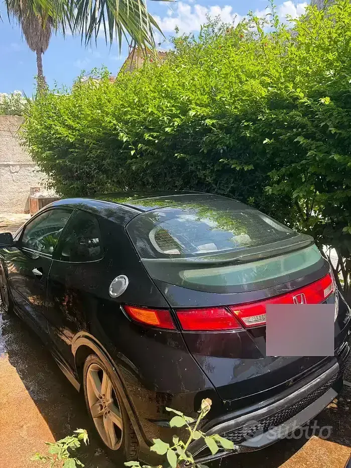 Usata Honda Civic Type S 140 CV (102 kW) 2007 Nero Berlina