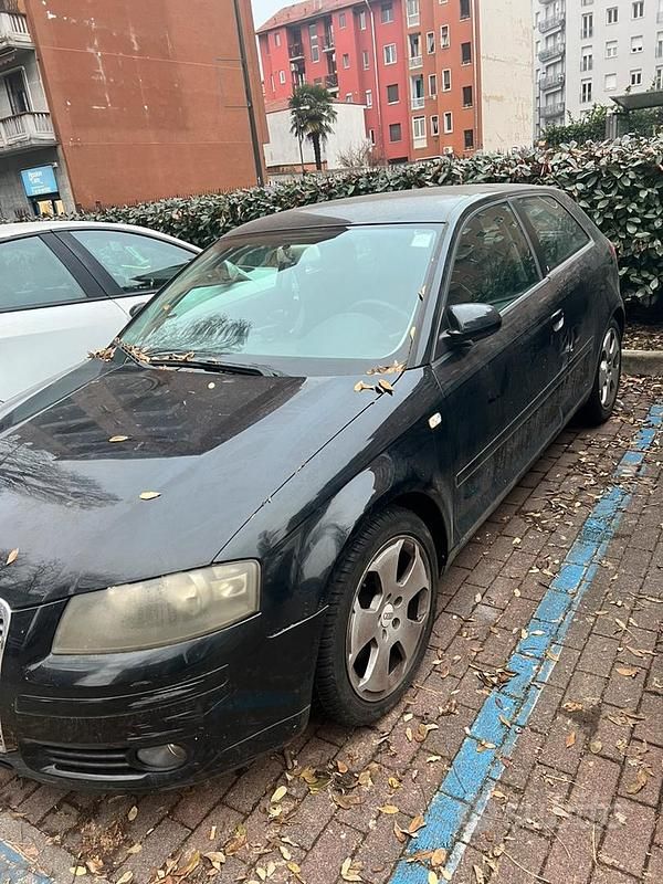 Usata Audi A3 102 CV (75 kW) 2005 Nero Berlina