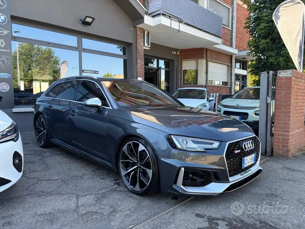 Usata Audi RS4 450 CV (330 kW) 2019 Grigio Station wagon