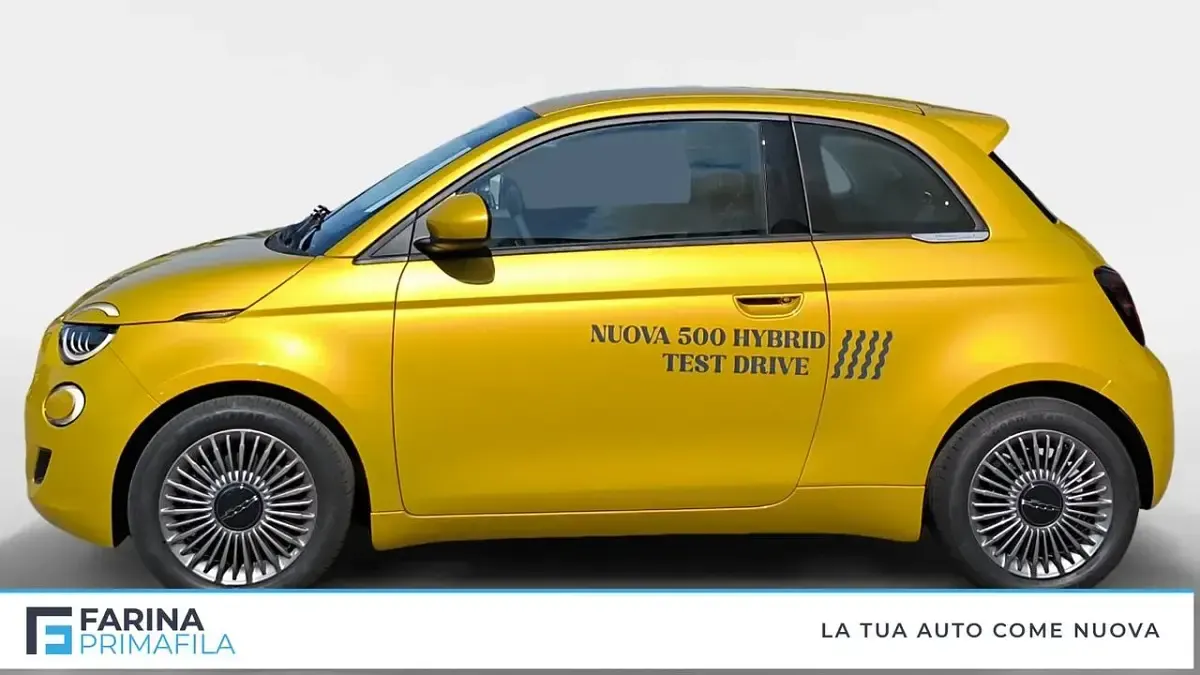 Nuova Fiat 500 65 CV (47 kW) 2025 Giallo Utilitaria