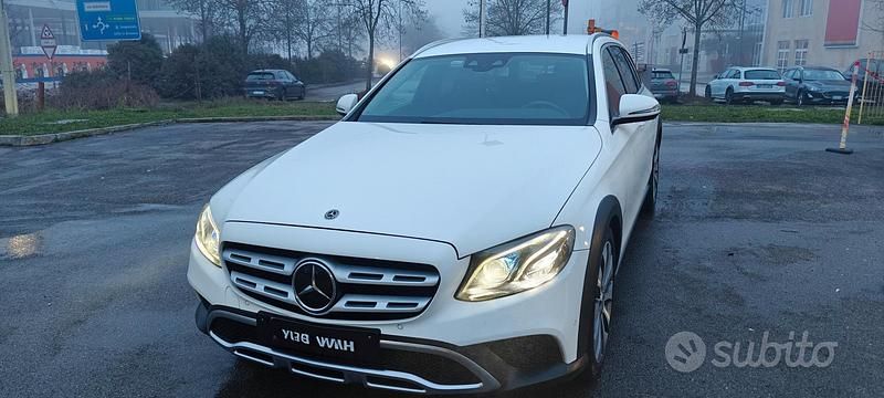 Usata Mercedes E220 All-Terrain 2018 Bianco Station wagon
