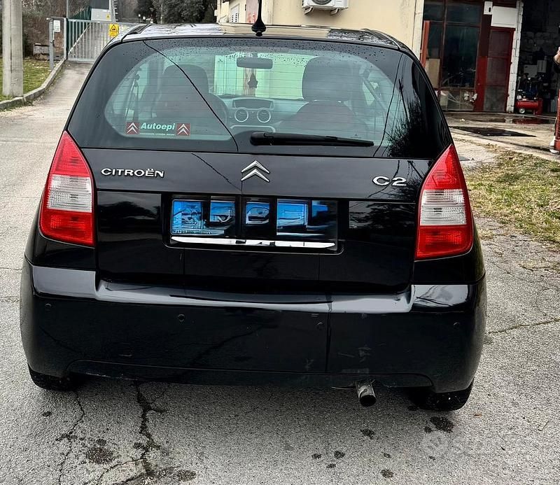 Usata Citroën C2 68 CV (50 kW) 2007 Nero Utilitaria