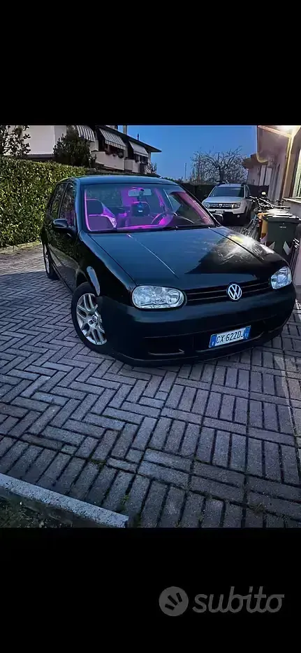 Usata VW Golf IV 101 CV (74 kW) 2005 Nero Berlina