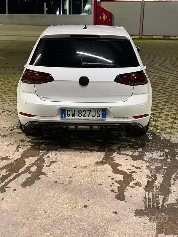 Usata VW Golf VII 115 CV (84 kW) 2019 Bianco Berlina