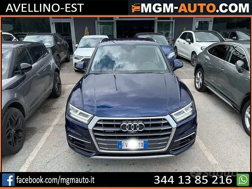 Usata Audi Q5 Sport 190 CV (139 kW) 2019 Bluazzurro SUV