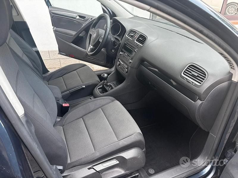 Usata VW Golf VII Comfortline 105 CV (77 kW) 2012 Nero Berlina