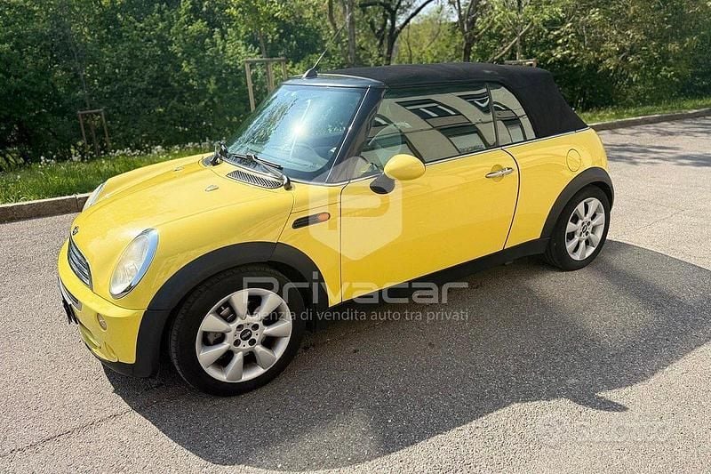 Usata Mini Cooper Cabriolet 116 CV (85 kW) 2005 Giallo Cabrio