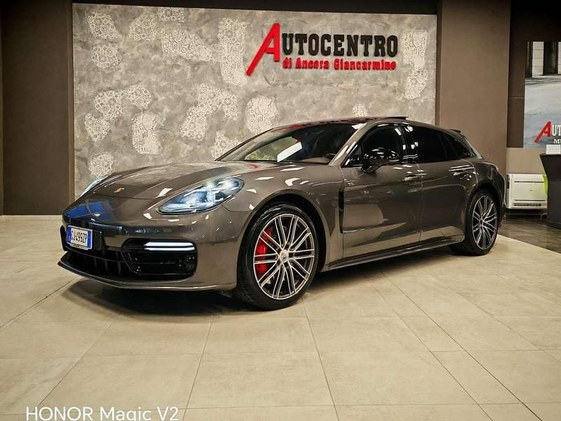 Grigio Usata 2018 Porsche Panamera Turbo Sport Tre volumi | 59.000 € (Super prezzo) - Immagine 1/4