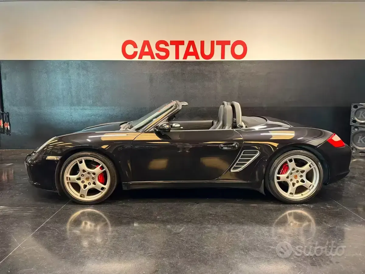 Usata Porsche Boxster S 280 CV (205 kW) 2005 Nero Cabrio