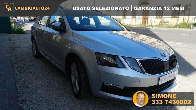 Usata Skoda Octavia Executive 116 CV (85 kW) 2017 Argento Station wagon