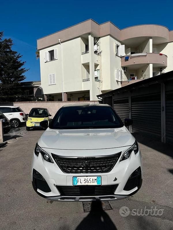 Usata Peugeot 3008 GT-line 119 CV (87 kW) 2017 Bianco SUV