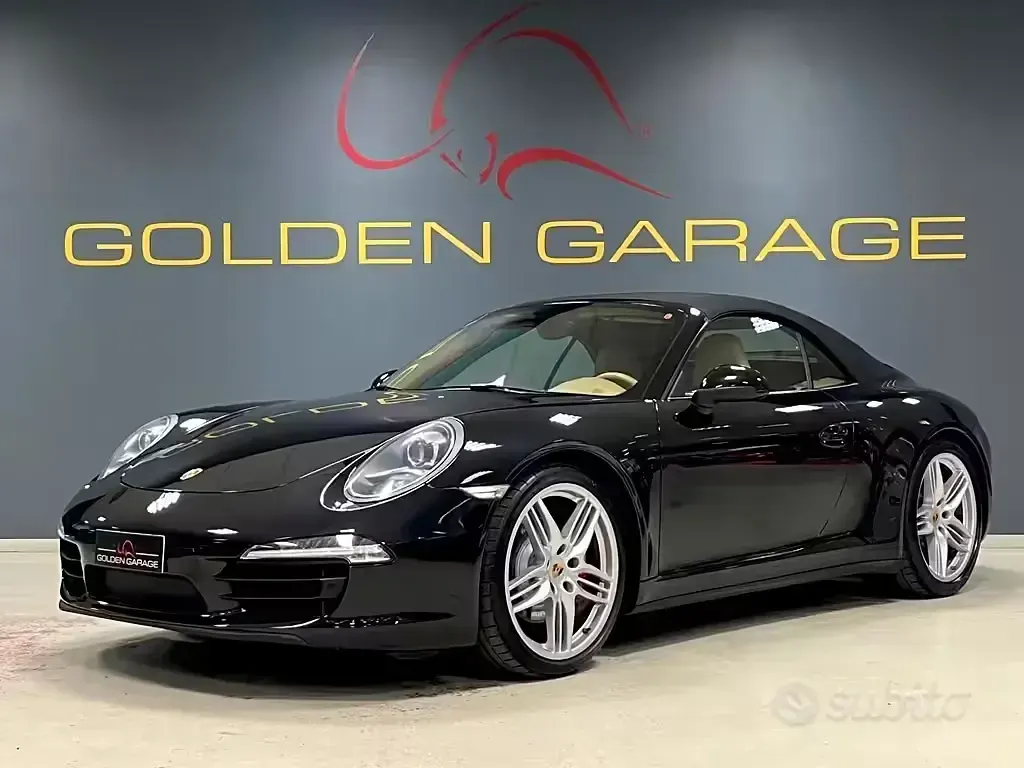 Usata Porsche 911 Carrera 4S Cabriolet 400 CV (294 kW) 2015 Nero Cabrio