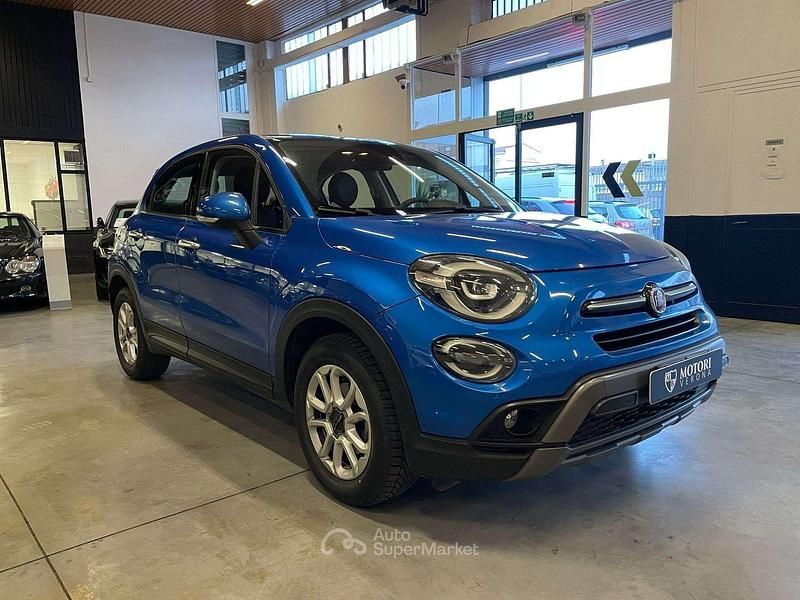 Usata Fiat 500 Cross 95 CV (69 kW) 2018 Blu/azzurro Station wagon