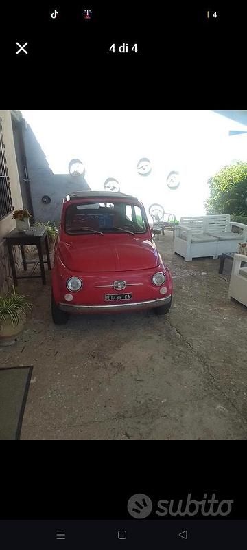 Usata Fiat 500 2016 Rosso