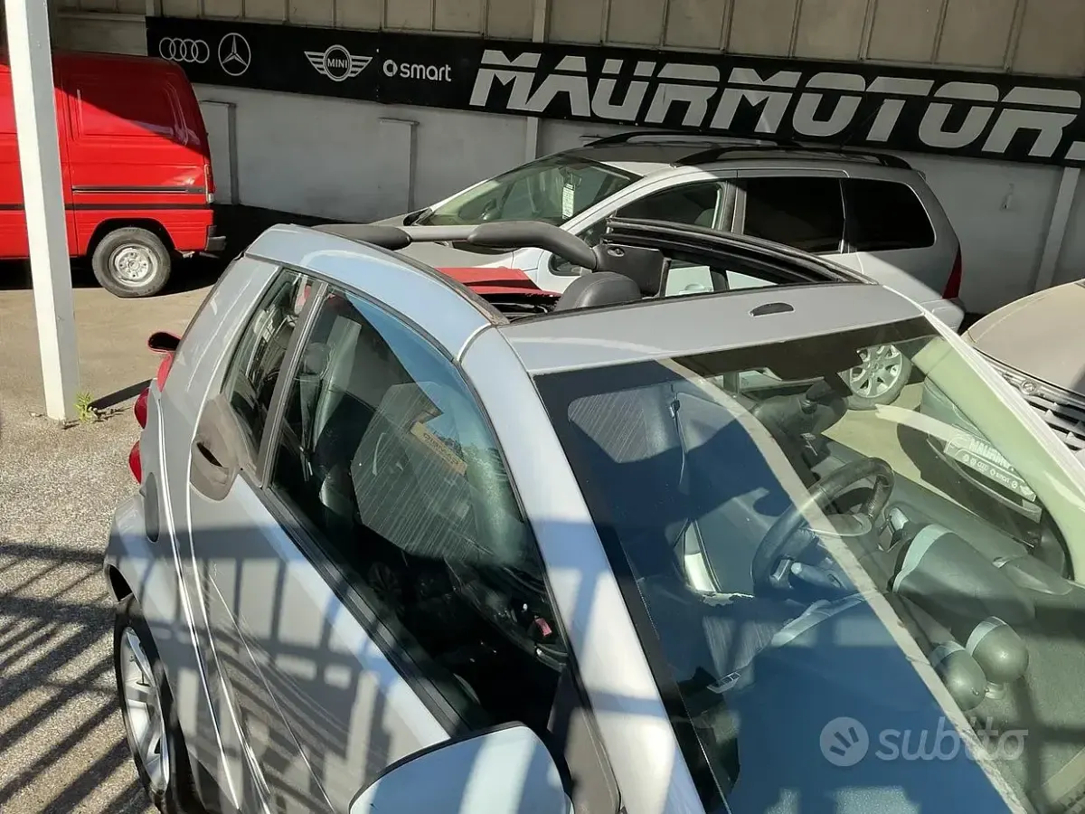Usata Smart ForTwo Cabrio Pulse 61 CV (44 kW) 2007 Grigio Cabrio
