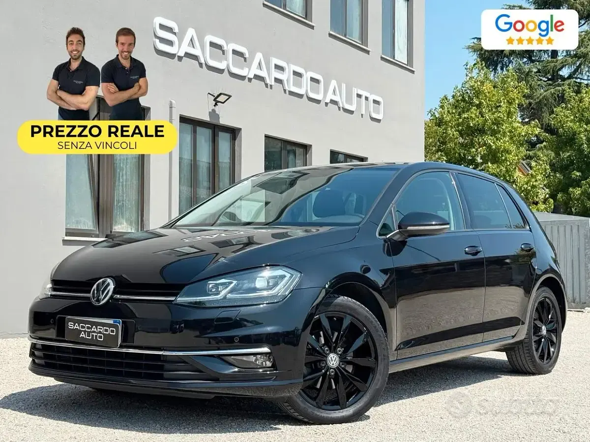 Usata VW Golf VII Executive 150 CV (110 kW) 2017 Nero Berlina
