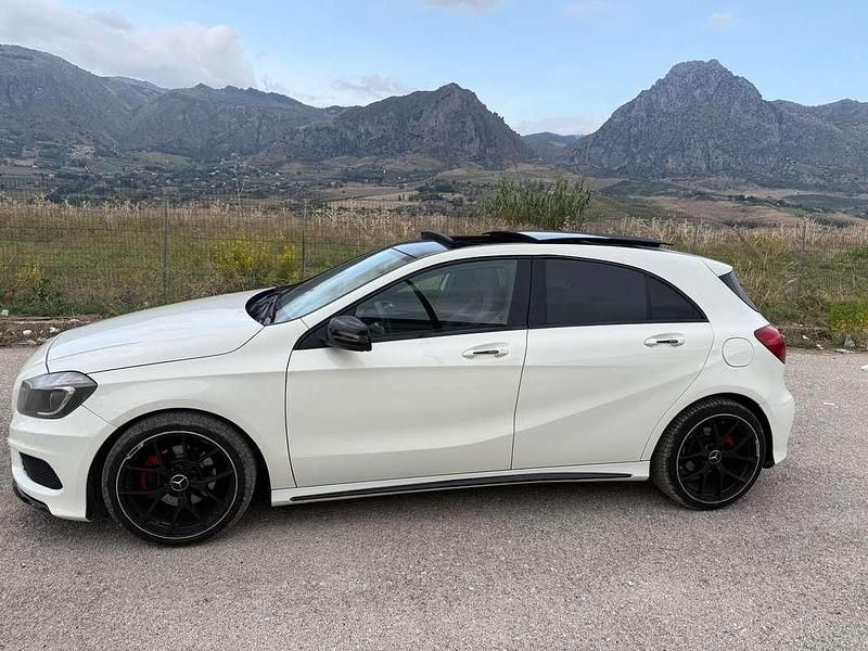 Usata Mercedes A200 136 CV (100 kW) 2015 Bianco Berlina