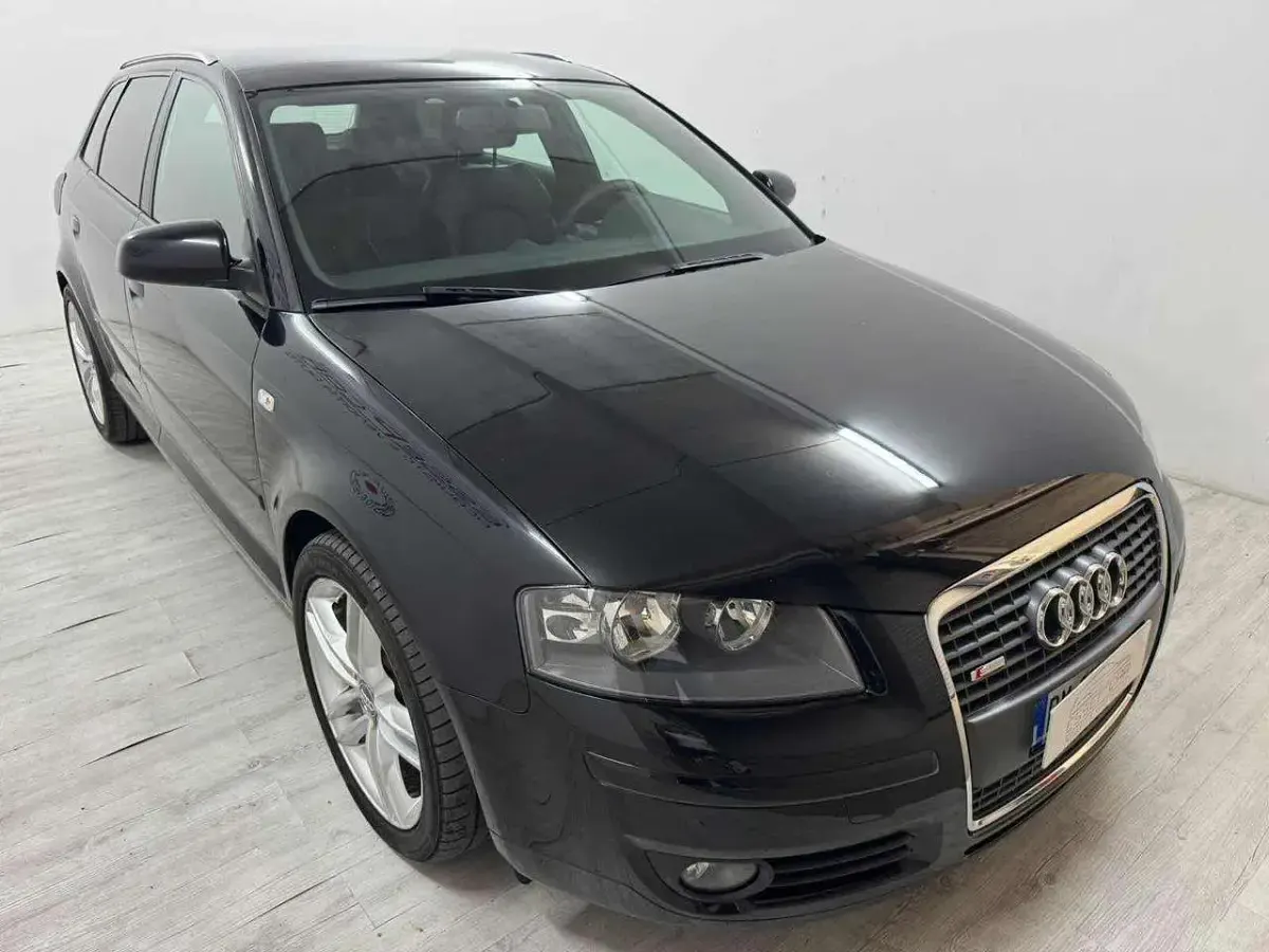 Usata Audi A3 Attraction 170 CV (125 kW) 2008 Nero Utilitaria