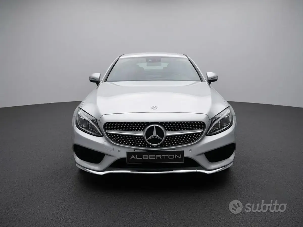 Usata Mercedes C220 Premium 170 CV (125 kW) 2017 Grigio Coupé