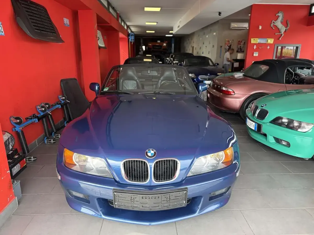 Usata BMW Z3 170 CV (125 kW) 2001 Blu/azzurro Cabrio