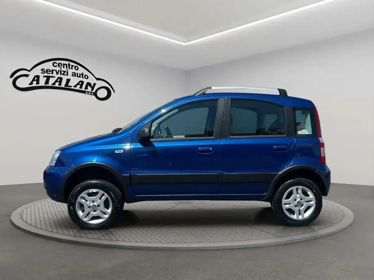 Usata Fiat Panda 4x4 Climbing 69 CV (50 kW) 2006 Blu Utilitaria